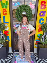 Load image into Gallery viewer, Polka Dot Overalls
