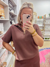 Load image into Gallery viewer, P.CILL - Cocoa Butter Quarter Zip
