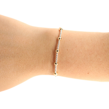 Load image into Gallery viewer, BB Lively Bracelet Silver with Gold - Petite
