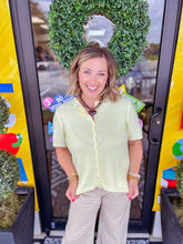 Load image into Gallery viewer, Paula Cardigan Top - Butter
