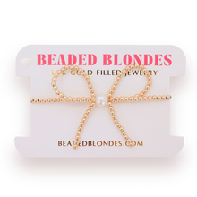 Load image into Gallery viewer, BB Gold Bow Bracelet
