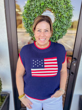 Load image into Gallery viewer, Flag Sweater - Navy
