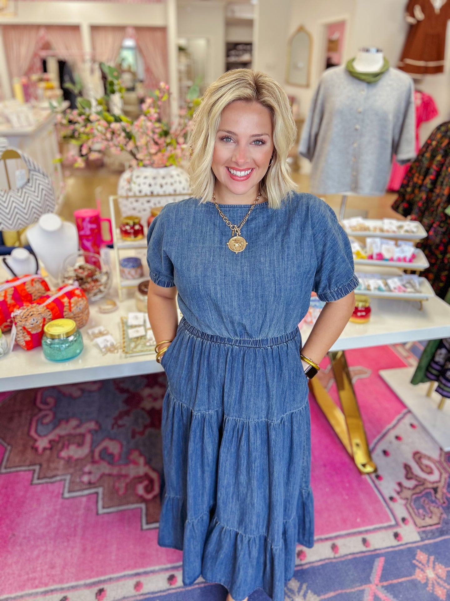 Winning Side Denim Set