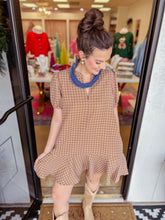 Load image into Gallery viewer, Jordan Mini Dress - Camel

