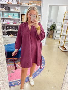 Gina Dress - Plum