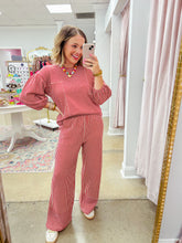 Load image into Gallery viewer, Cozy Striped Knit Set

