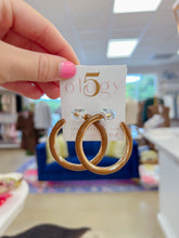 Load image into Gallery viewer, 45mm Color Enamel Hoops

