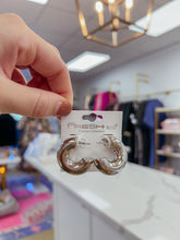 Load image into Gallery viewer, Mini Gold Chunky Hoops
