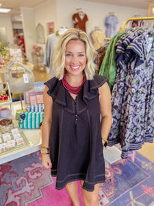 First Down Mini Dress
