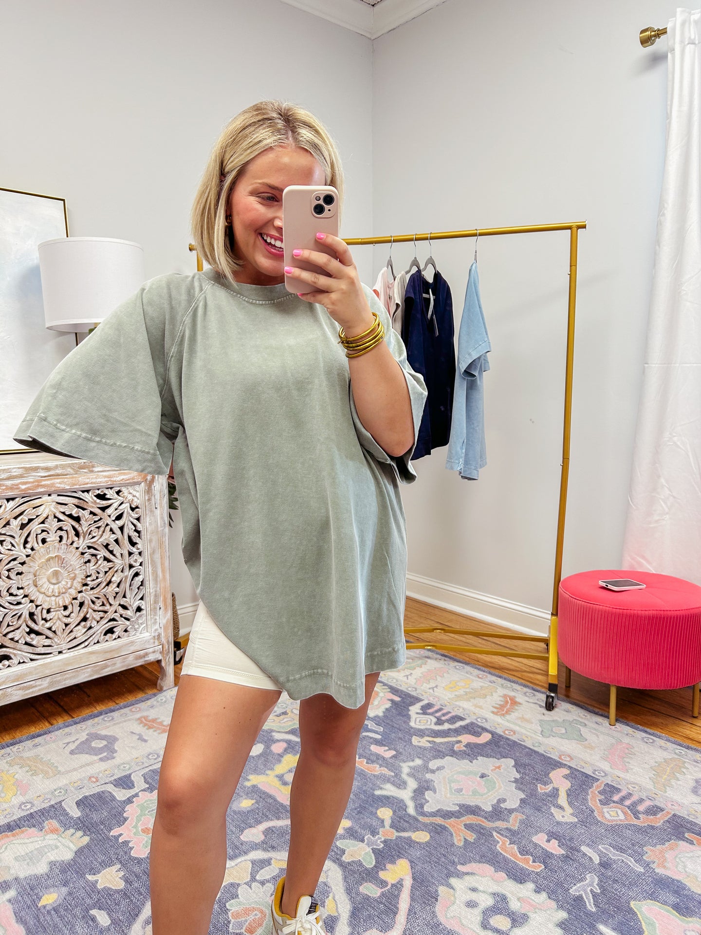 Jay Oversized Tunic - Green