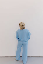 Load image into Gallery viewer, Round Neck Lounge Set - Blue
