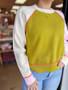 Tina Colorblock Sweater