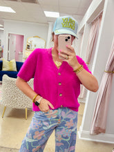 Load image into Gallery viewer, Maggie Magenta Cardigan
