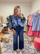 Load image into Gallery viewer, Remi Top - Navy
