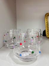 Load image into Gallery viewer, Beaded Wine Glass
