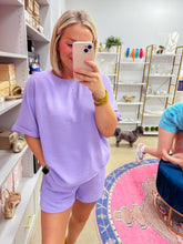 Load image into Gallery viewer, Chelsea Short Set - Lavender

