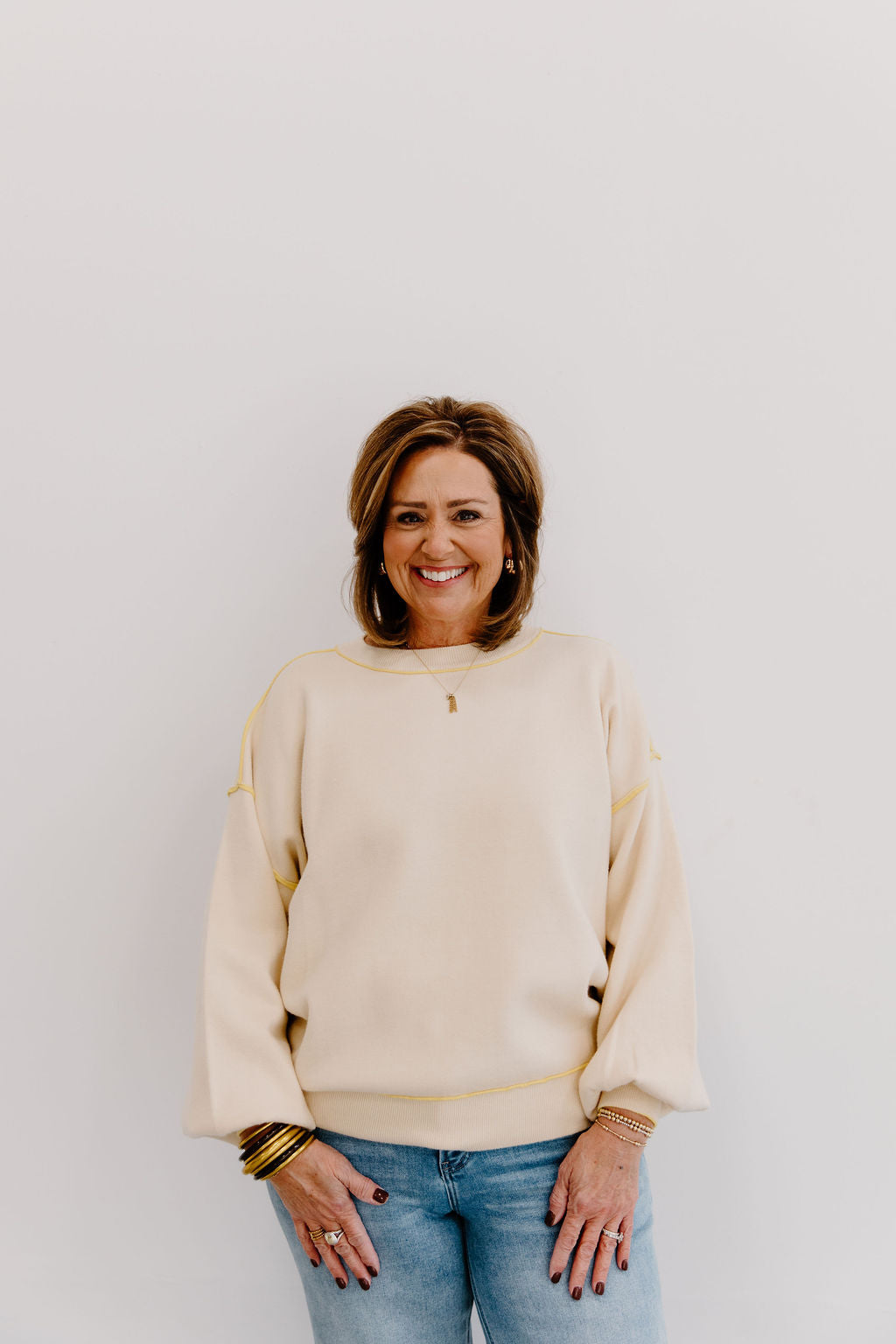 Lizzie Sweater - Vanilla