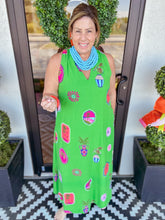 Load image into Gallery viewer, Trinie Postcard Rubi Halter Neck Maxi
