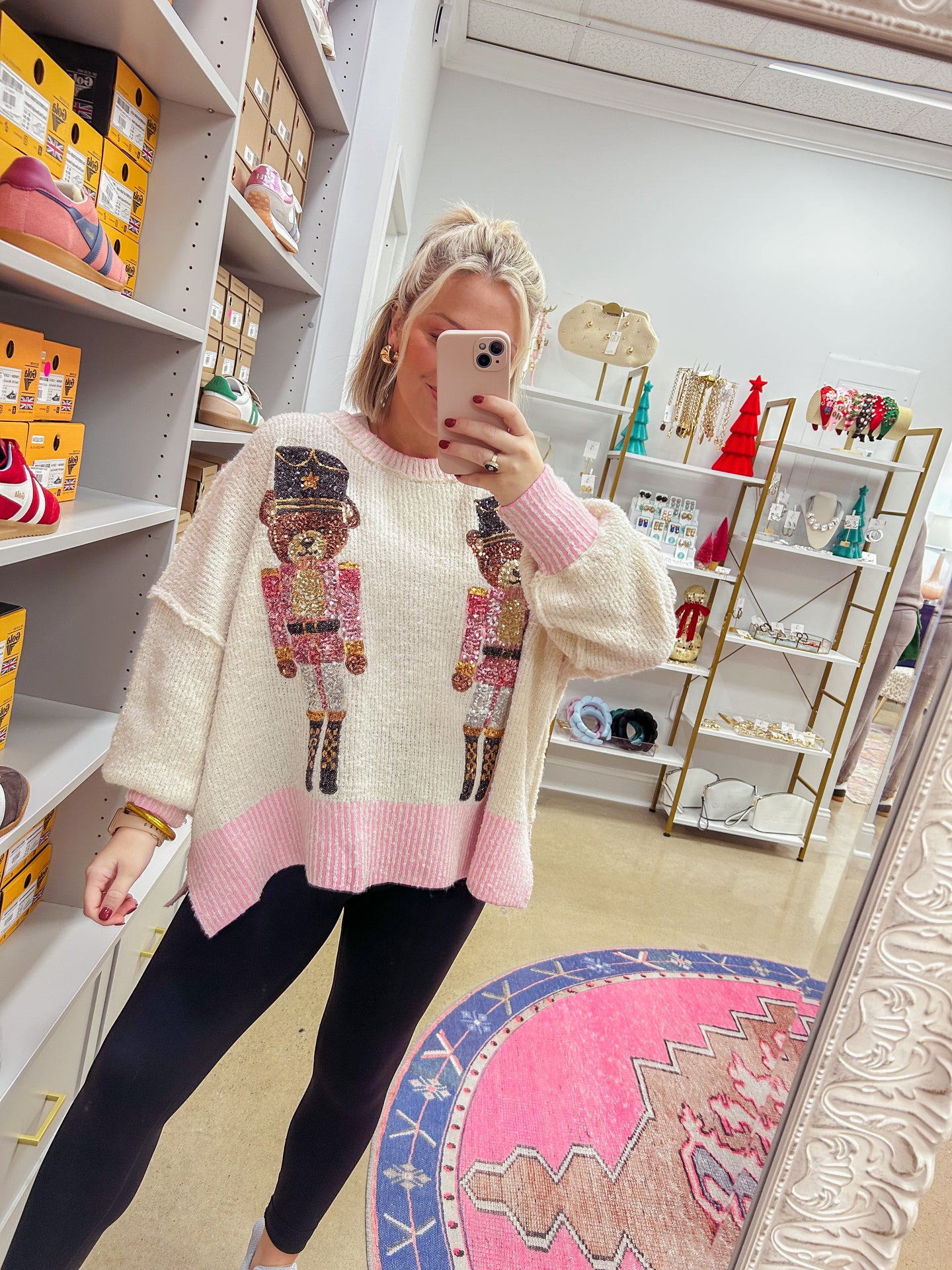 Nutcracker Sequin Pullover