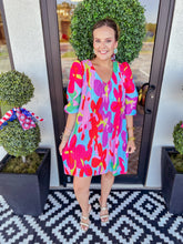 Load image into Gallery viewer, KARLIE Floral Cocktail Dress
