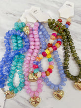 Load image into Gallery viewer, Beaded Heart Necklace
