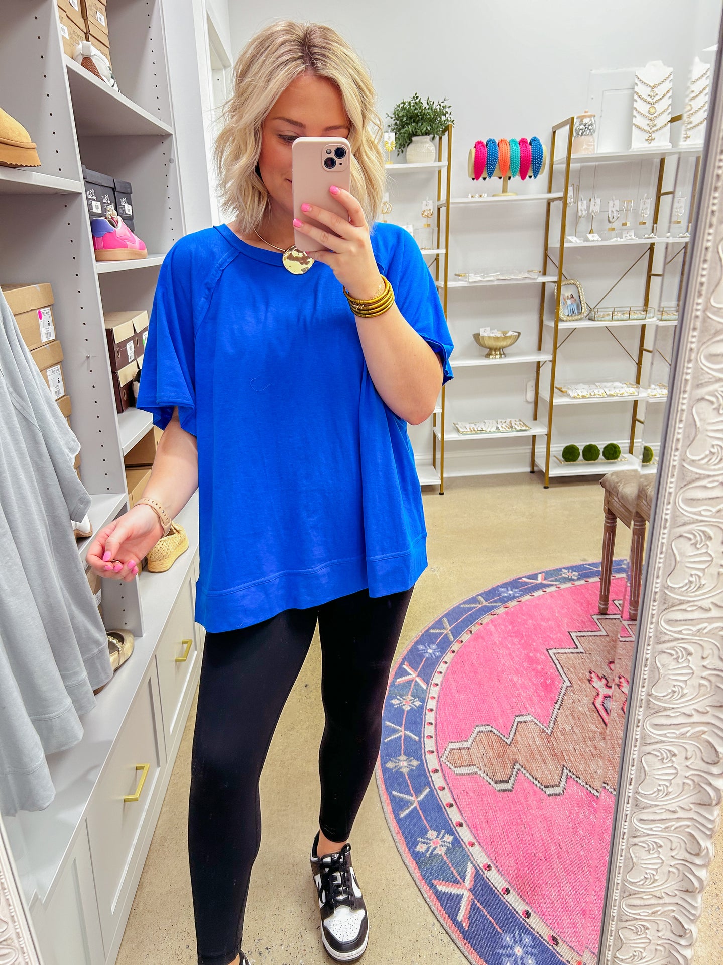 Rae Top - Ocean Blue