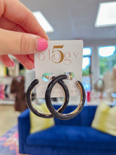 Load image into Gallery viewer, 45mm Color Enamel Hoops
