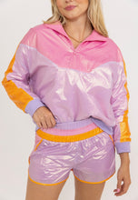Load image into Gallery viewer, KARLIE Colorblock Zip Pullover
