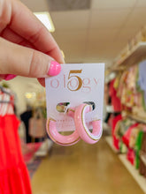 Load image into Gallery viewer, Color Coated Acrylic Hoops
