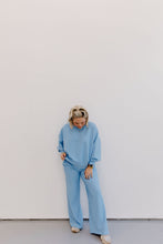 Load image into Gallery viewer, Round Neck Lounge Set - Blue
