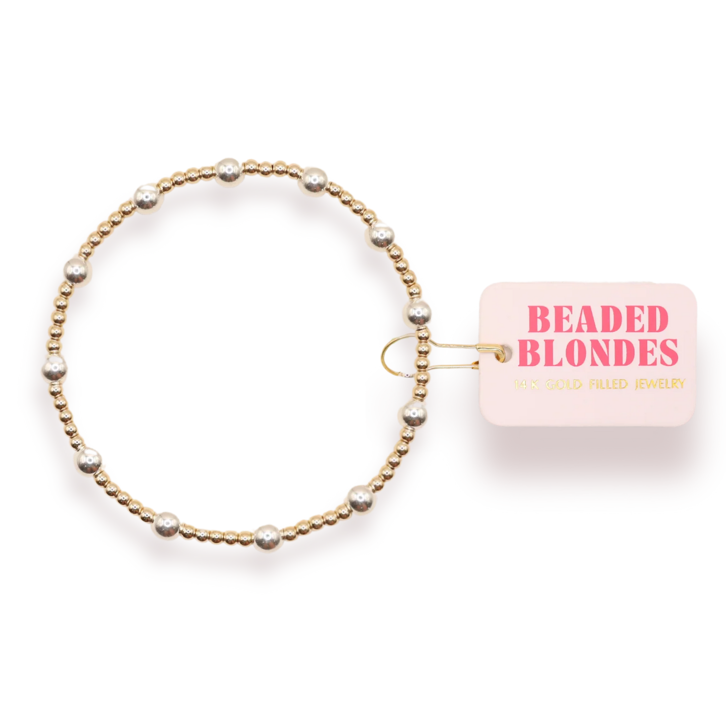 BB Lively Bracelet Gold With Silver