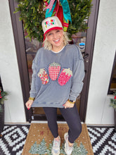 Load image into Gallery viewer, Fruit Patch Wash Sweatshirt - Blueberry
