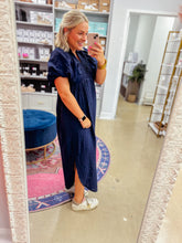 Load image into Gallery viewer, Haven Midi Dress - Navy
