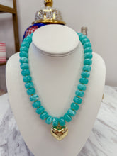 Load image into Gallery viewer, Beaded Heart Necklace
