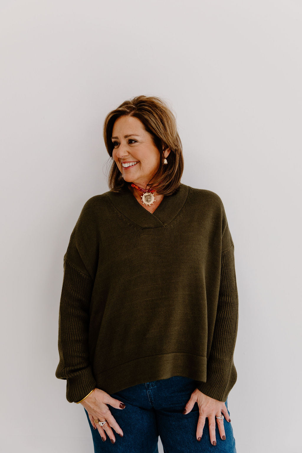 Remi Sweater - Olive