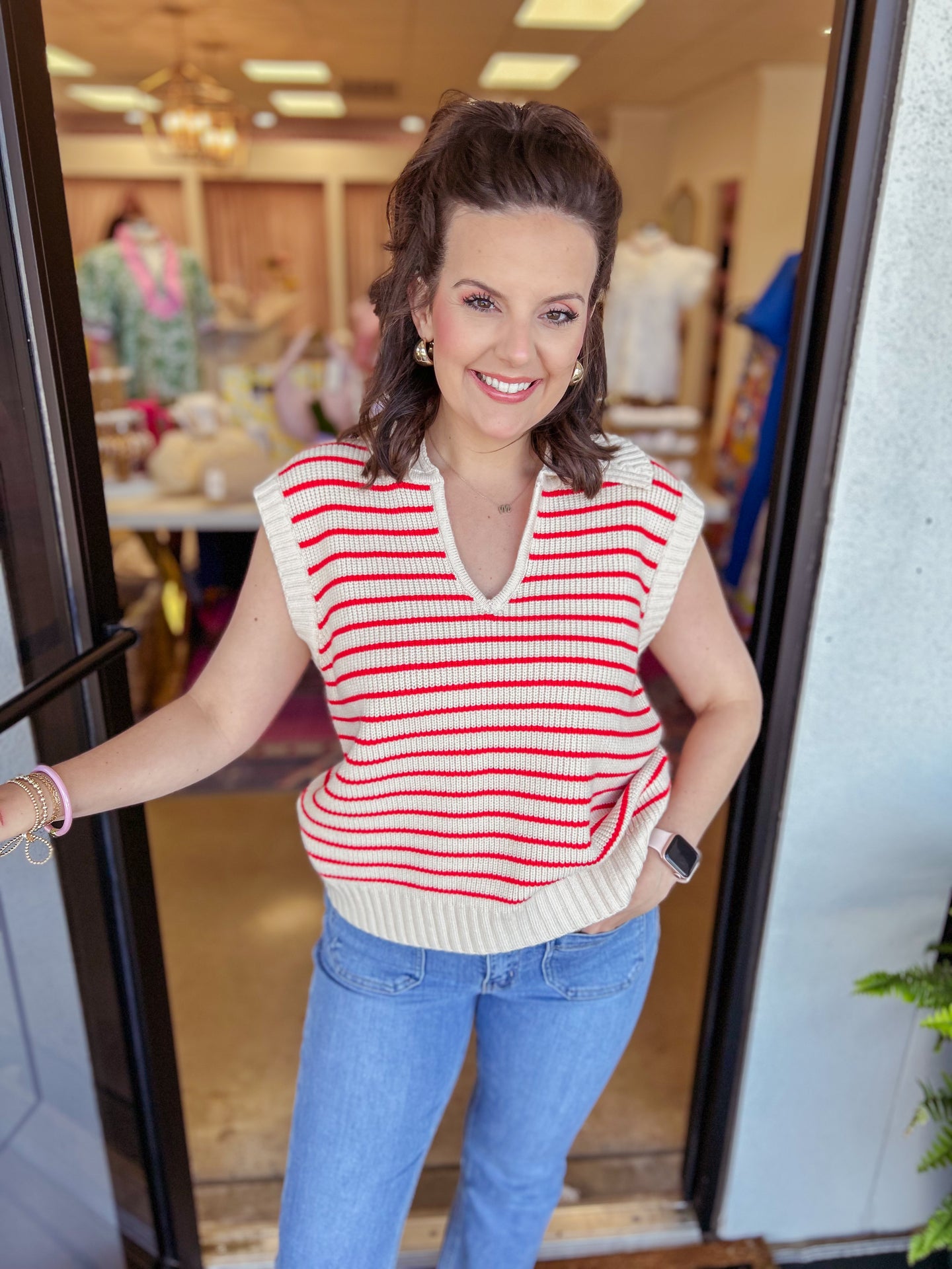 Scarlet Sweater Top
