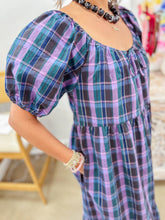 Load image into Gallery viewer, Dorothy Plaid Midi
