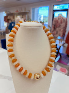 Rondelle Bead Necklace