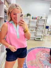 Load image into Gallery viewer, Ellie Tank - Pink
