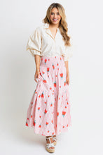 Load image into Gallery viewer, KARLIE Poppy Smocked Maxi Skirt
