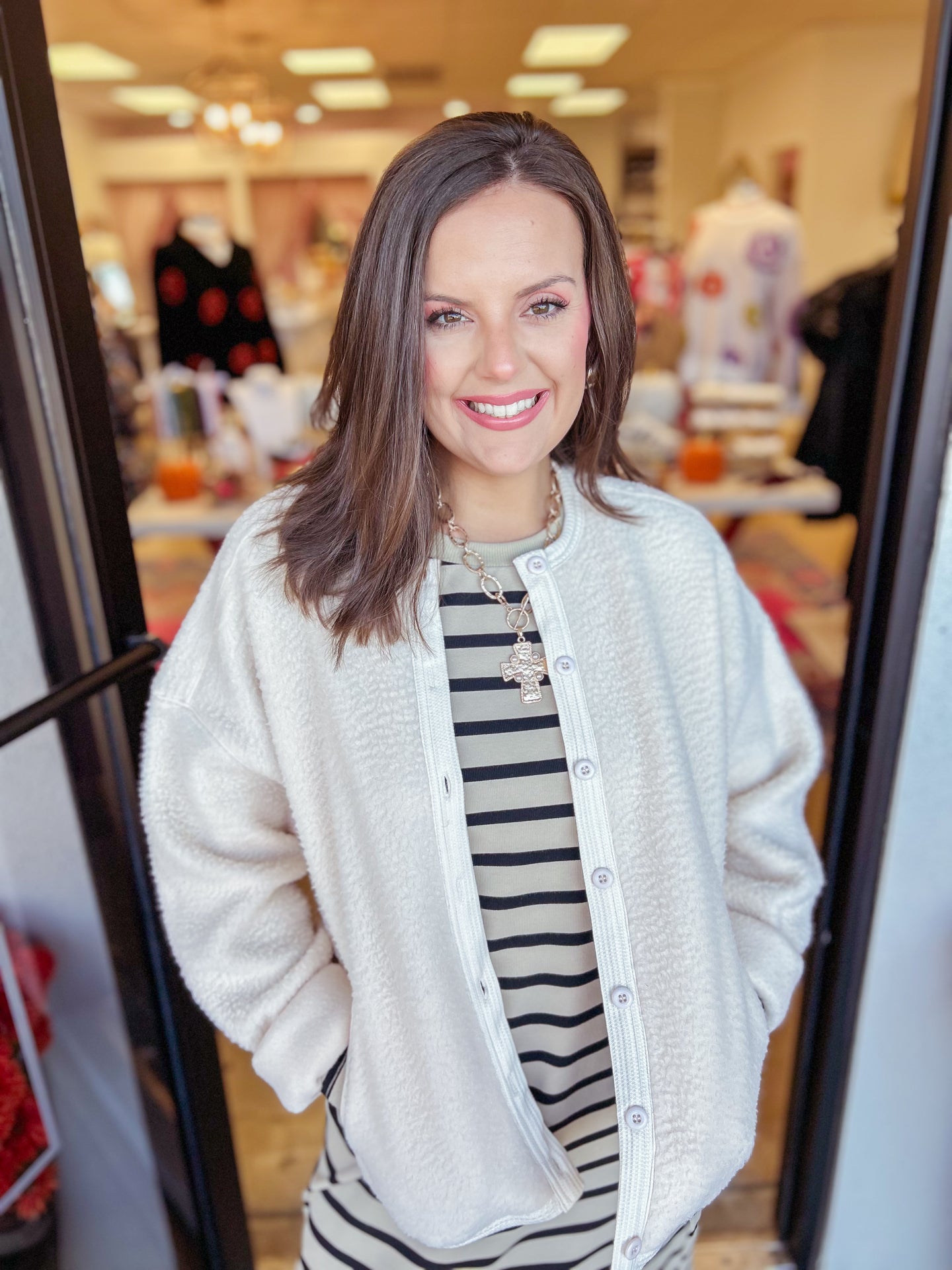 Cozy Cardigan - Cream