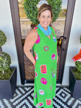 Load image into Gallery viewer, Trinie Postcard Rubi Halter Neck Maxi

