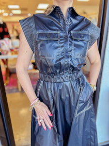 Roxie Leather Midi