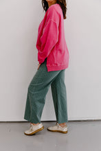 Load image into Gallery viewer, Polka Dot Wash Jean - Teal Green
