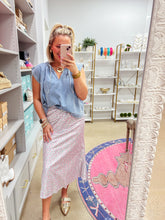 Load image into Gallery viewer, Kinney Midi Skirt - Magenta
