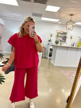 Load image into Gallery viewer, Wearing On Repeat Set - Hot Pink

