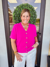 Load image into Gallery viewer, Maggie Magenta Cardigan
