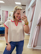 Load image into Gallery viewer, Poppy Sweater Top - Tan
