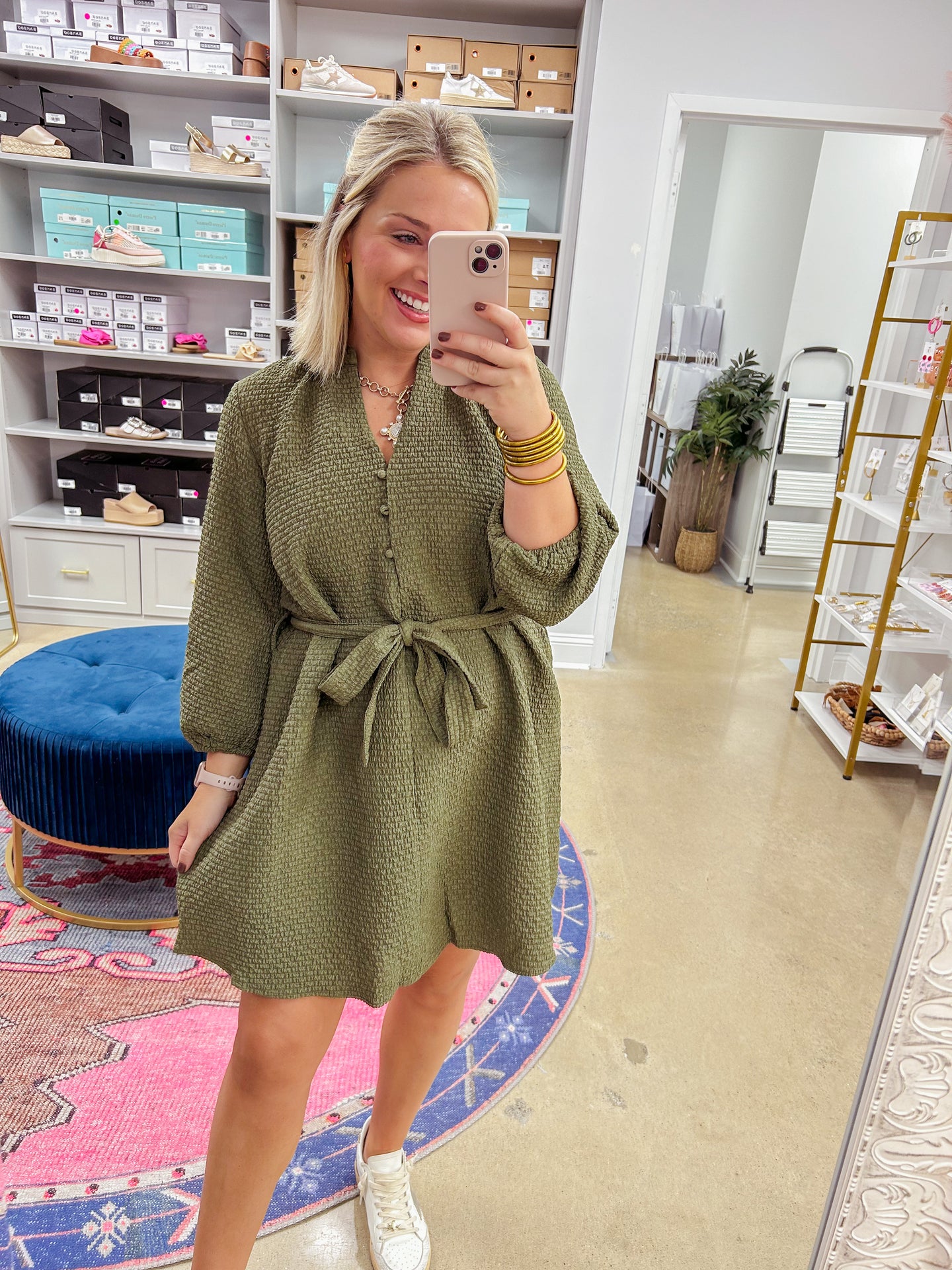 Gina Dress - Olive