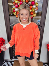Load image into Gallery viewer, Washed Oversized Sweatshirt - Orange
